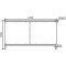 Mobile fence Trapez | galvanized | height: 1.20 m
